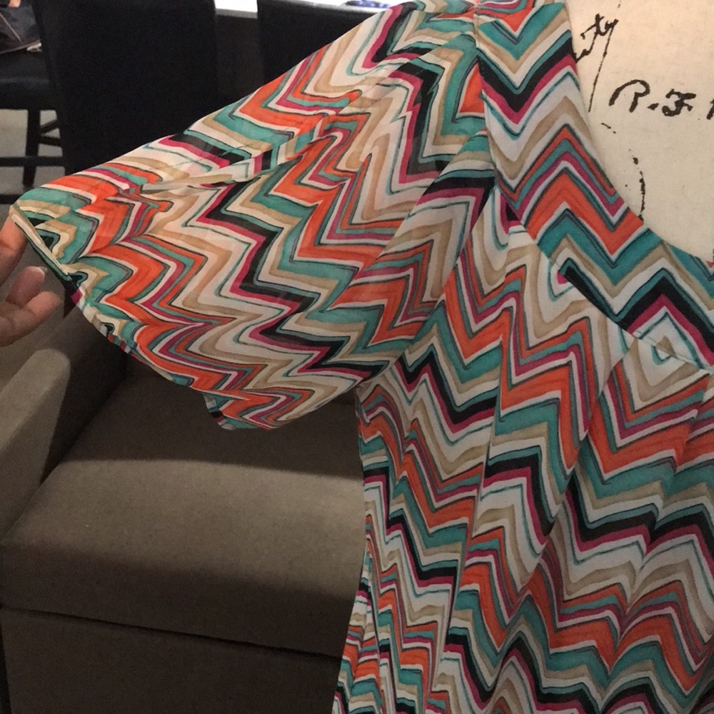 Chevron patterned blouse - Picture 2 of 6